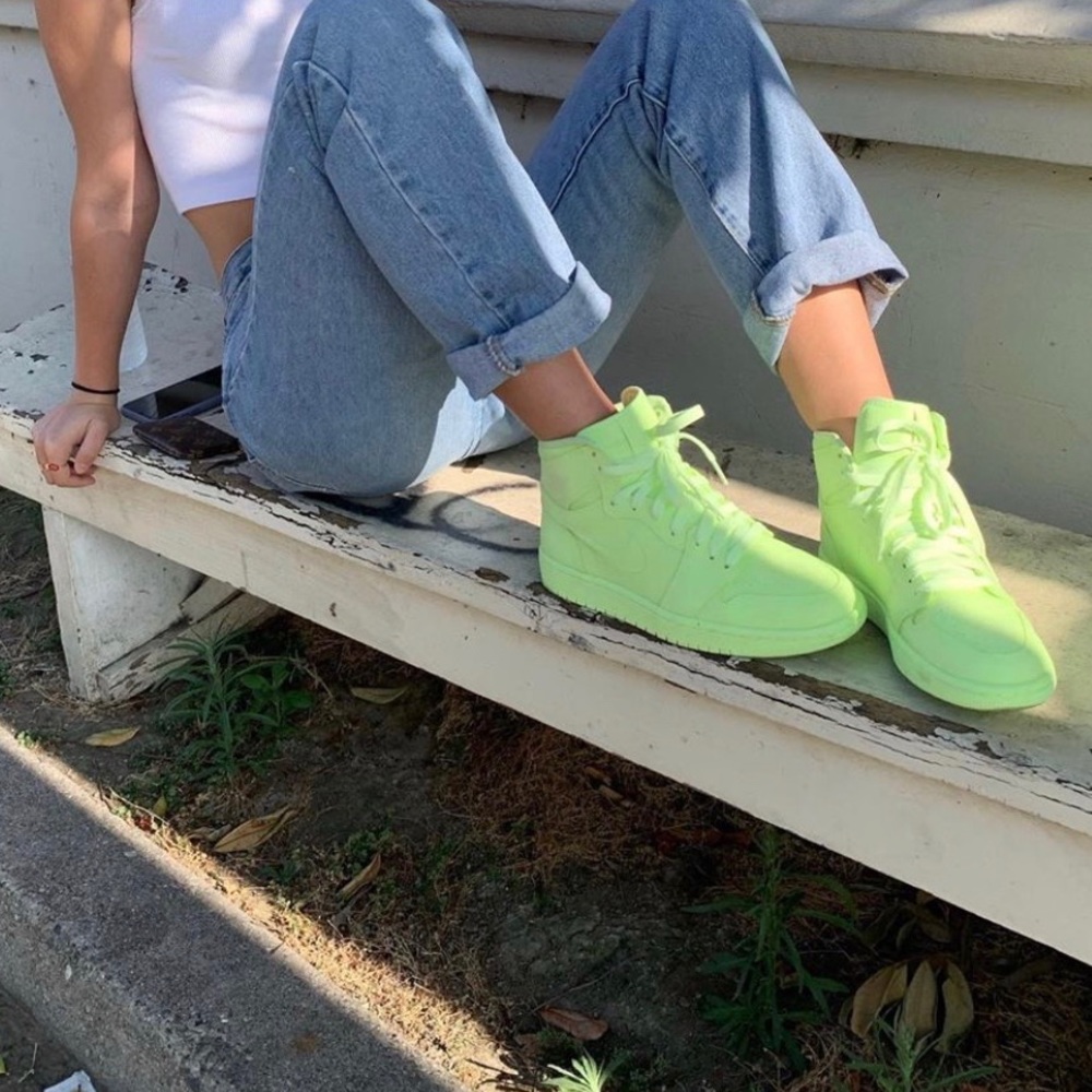 Nike x Jordan 1 High Premium, color ‘Barely Volt’